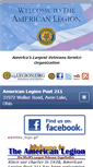 Mobile Screenshot of americanlegionpost211.org